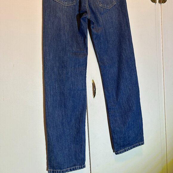 Levi Low Pro Straight Distressed Womens Jeans Size 26W - Picture 4 of 8